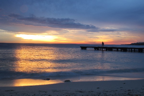 Sunset over the Caribbean Sea - Curaçao, Antilles