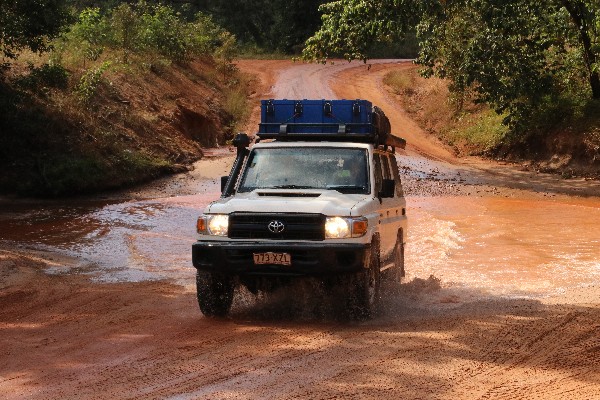 4WD creek crossing - Cape York, Australia