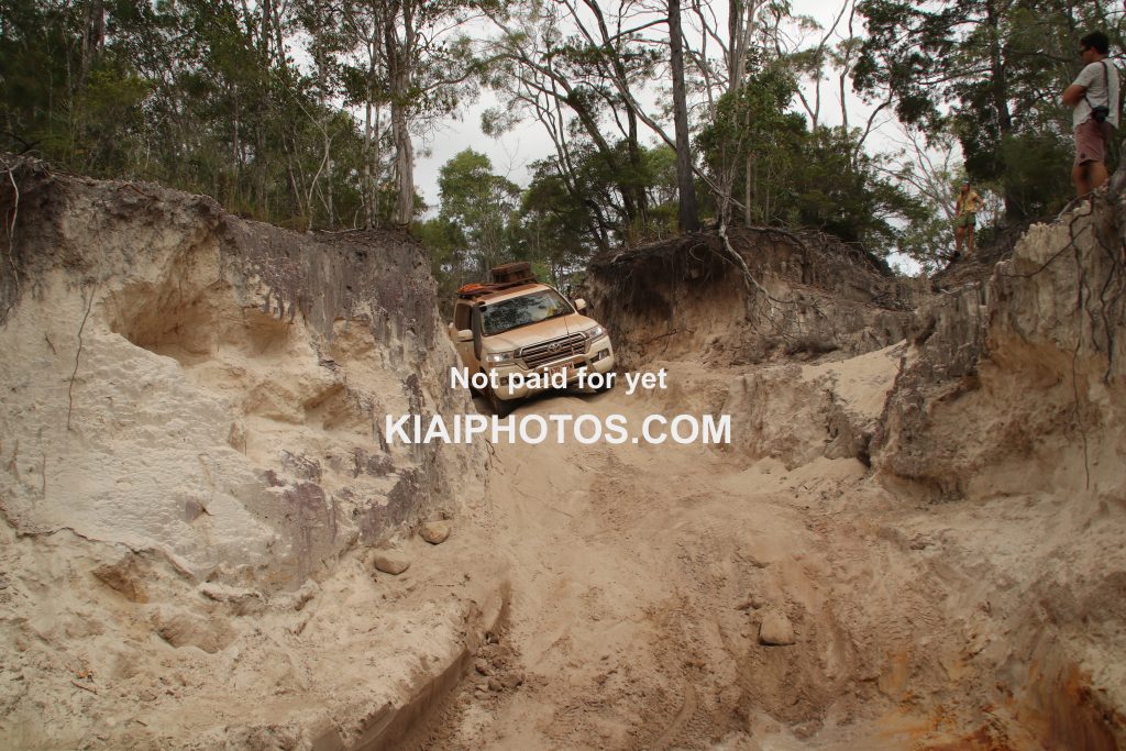 Adventurous offroad driving - Old Telegraph Track, Cape York, Australia